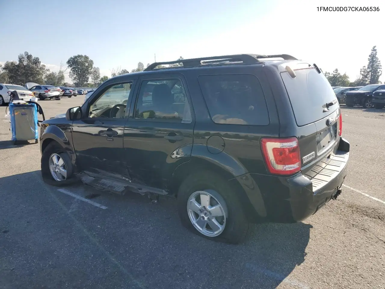 1FMCU0DG7CKA06536 2012 Ford Escape Xlt