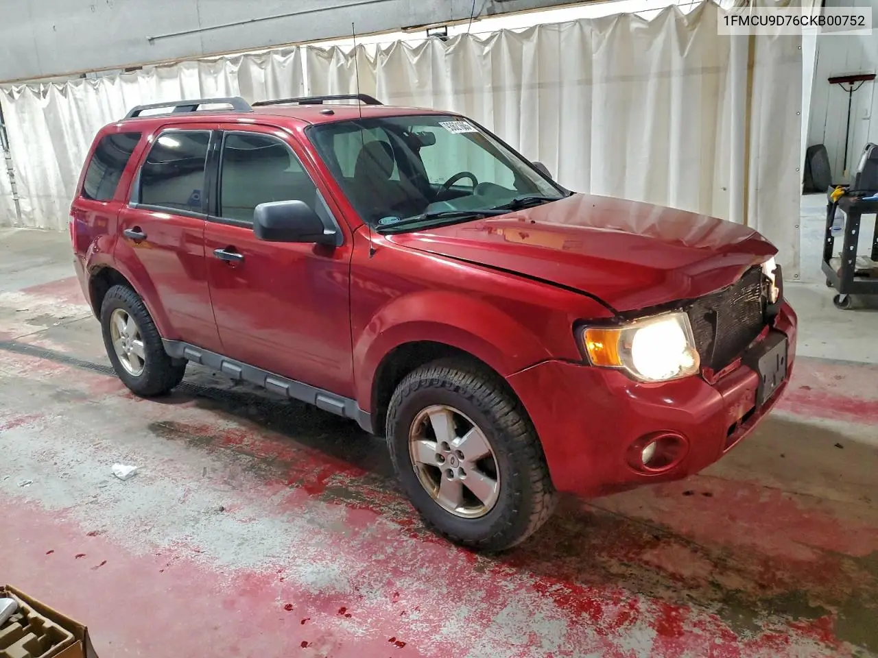 1FMCU9D76CKB00752 2012 Ford Escape Xlt