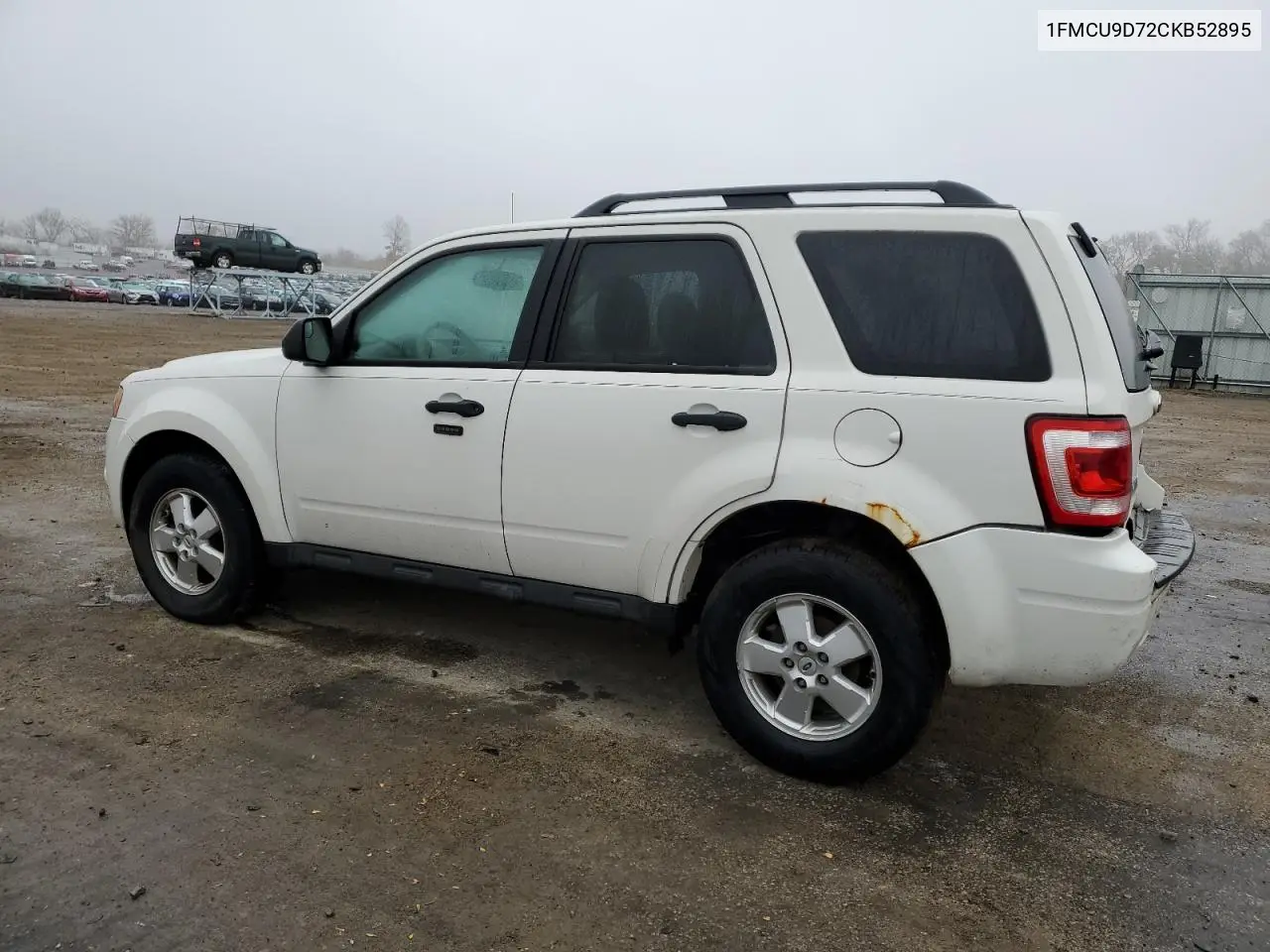 1FMCU9D72CKB52895 2012 Ford Escape Xlt