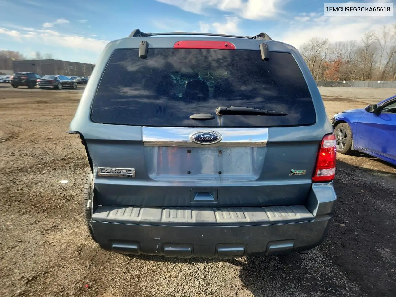 1FMCU9EG3CKA65618 2012 Ford Escape Limited