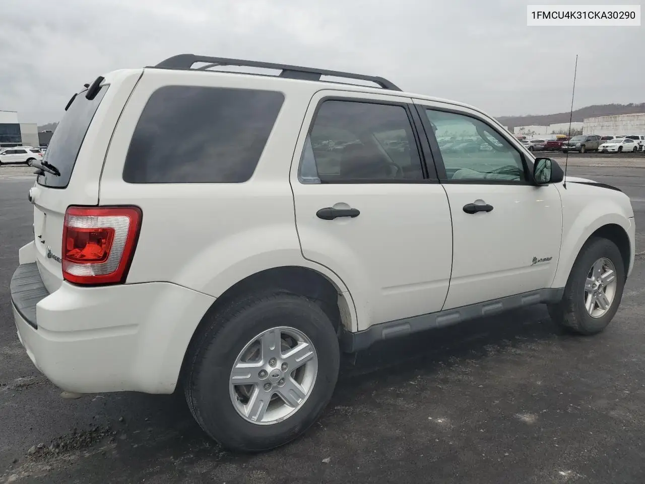 1FMCU4K31CKA30290 2012 Ford Escape Hybrid