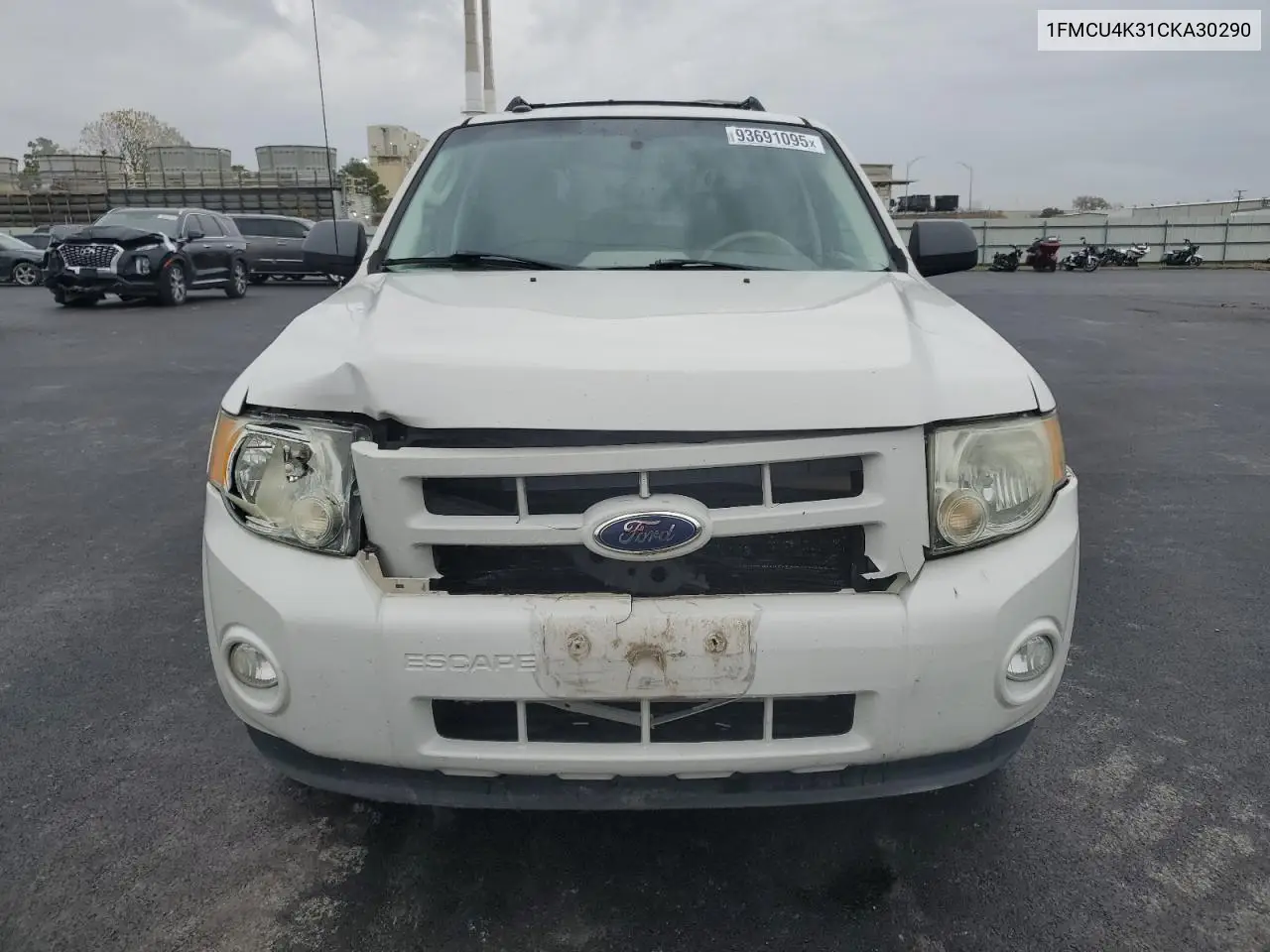 1FMCU4K31CKA30290 2012 Ford Escape Hybrid