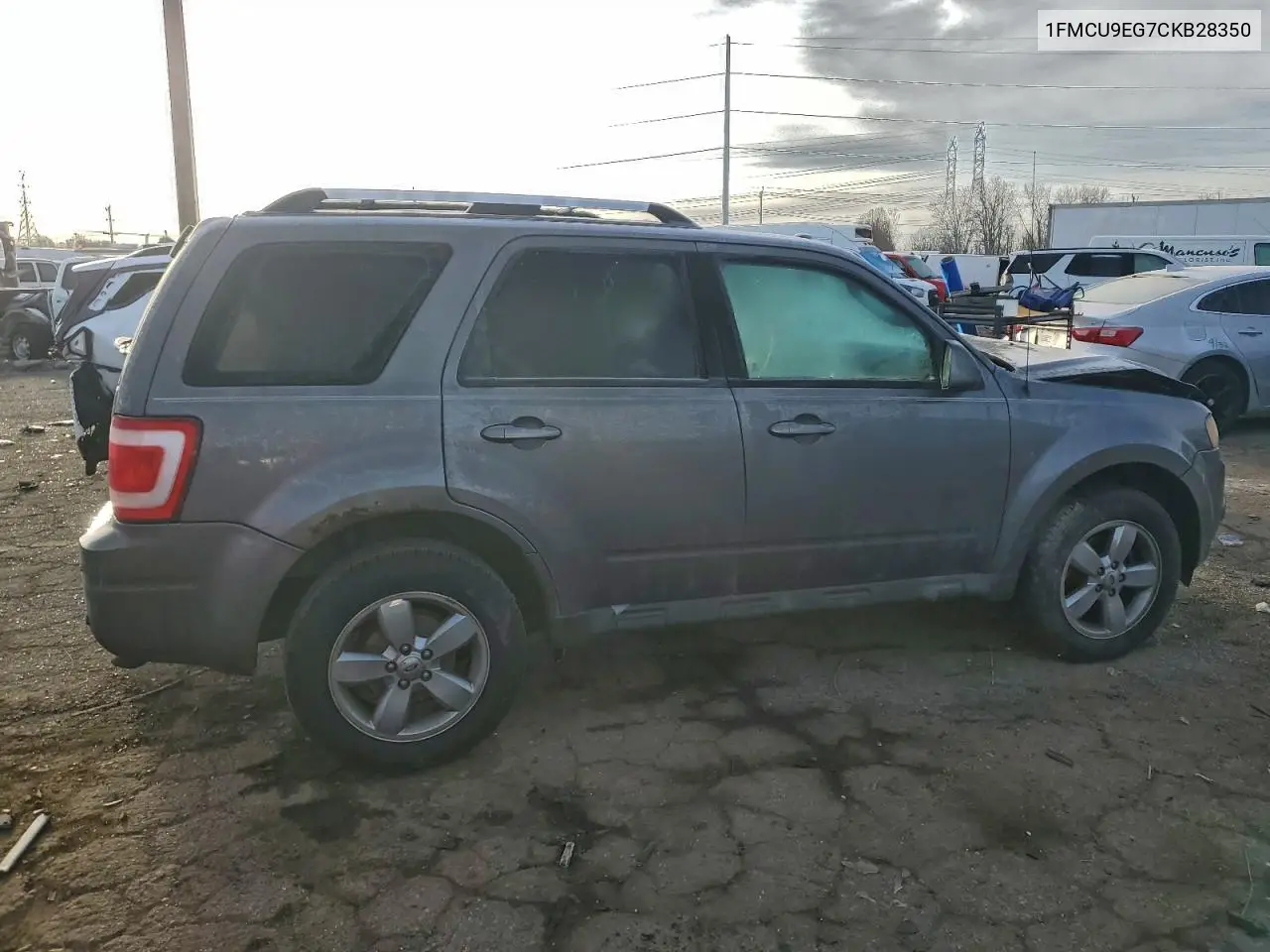 1FMCU9EG7CKB28350 2012 Ford Escape Limited