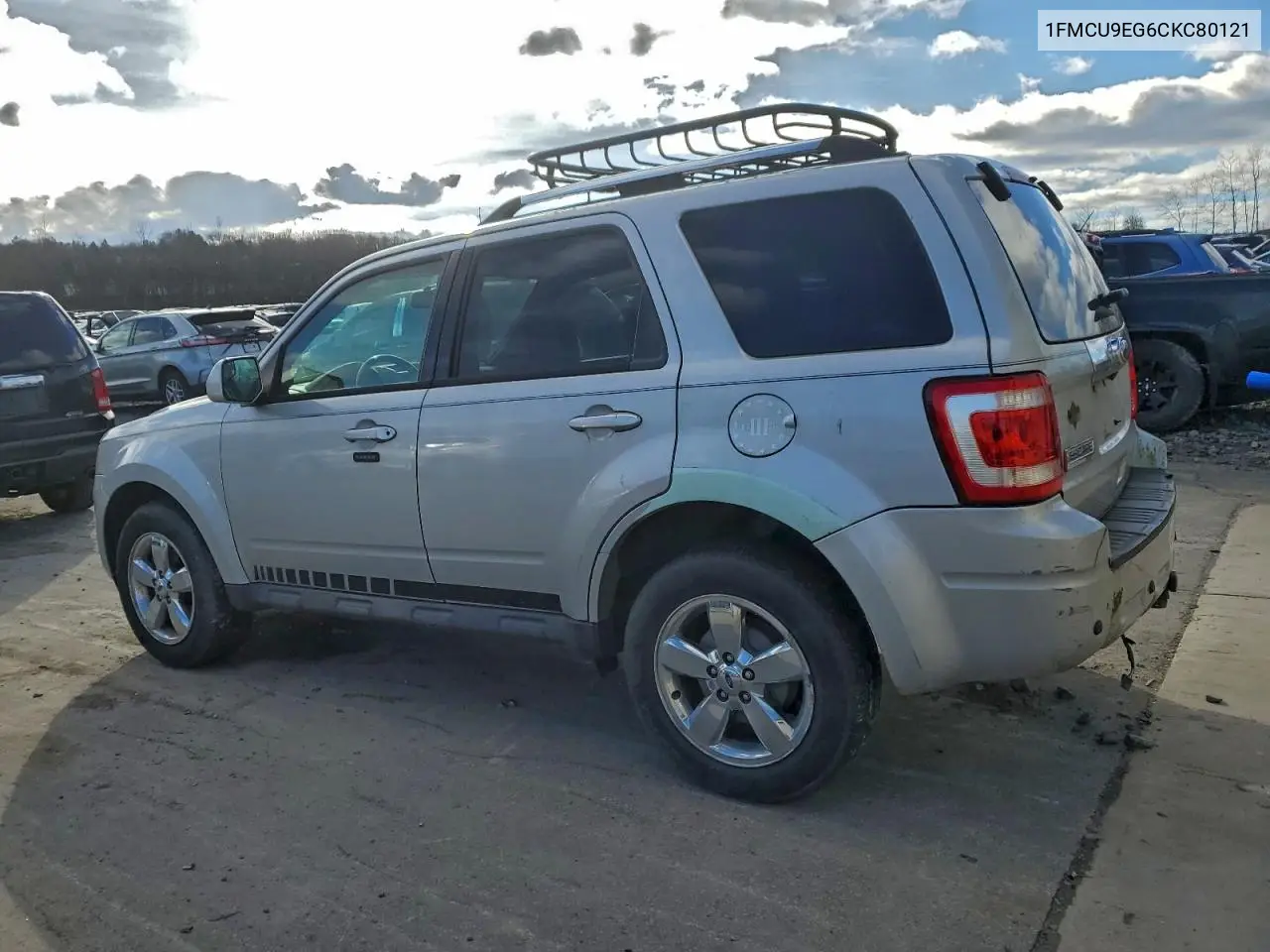 1FMCU9EG6CKC80121 2012 Ford Escape Limited