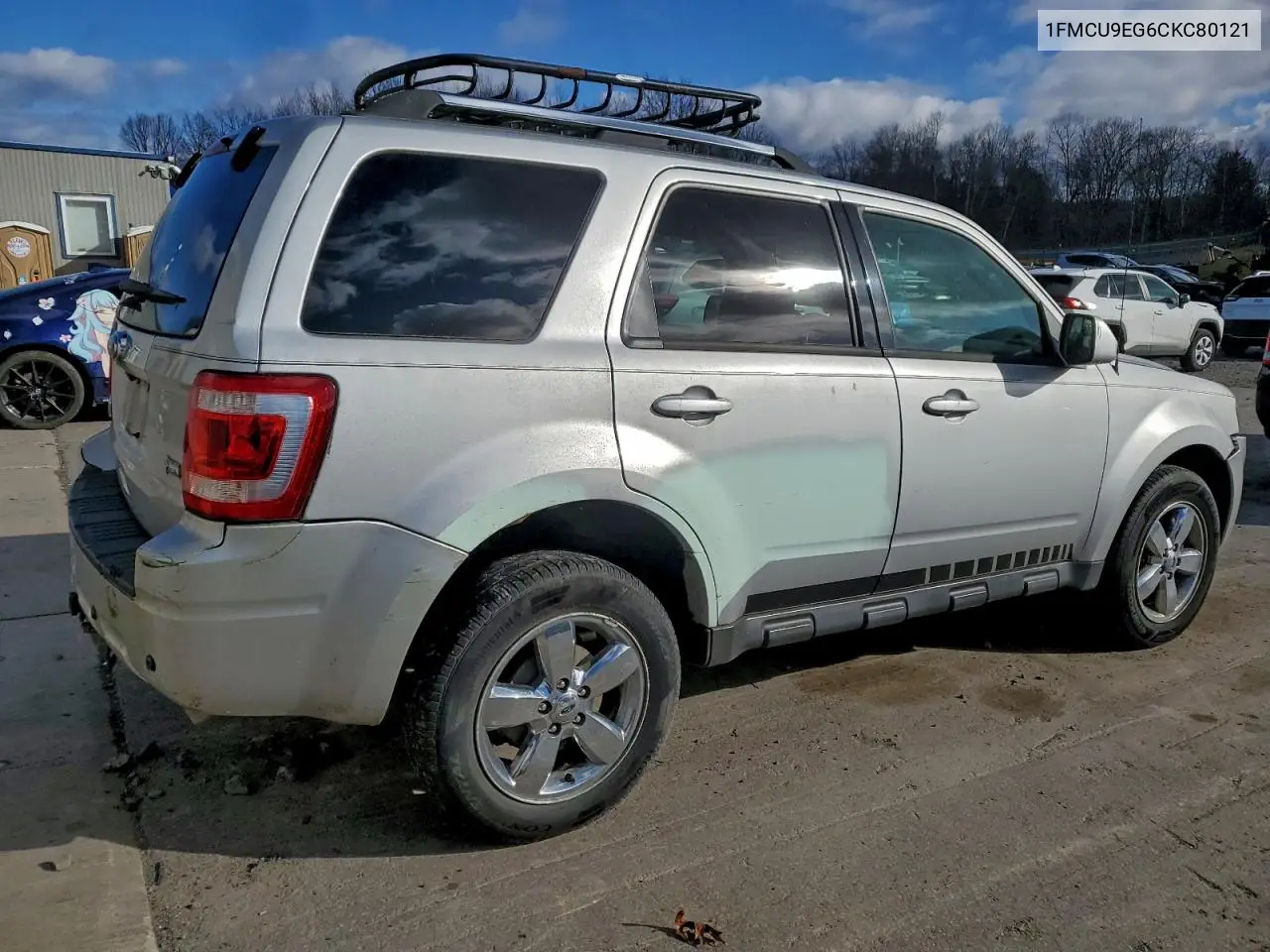 1FMCU9EG6CKC80121 2012 Ford Escape Limited