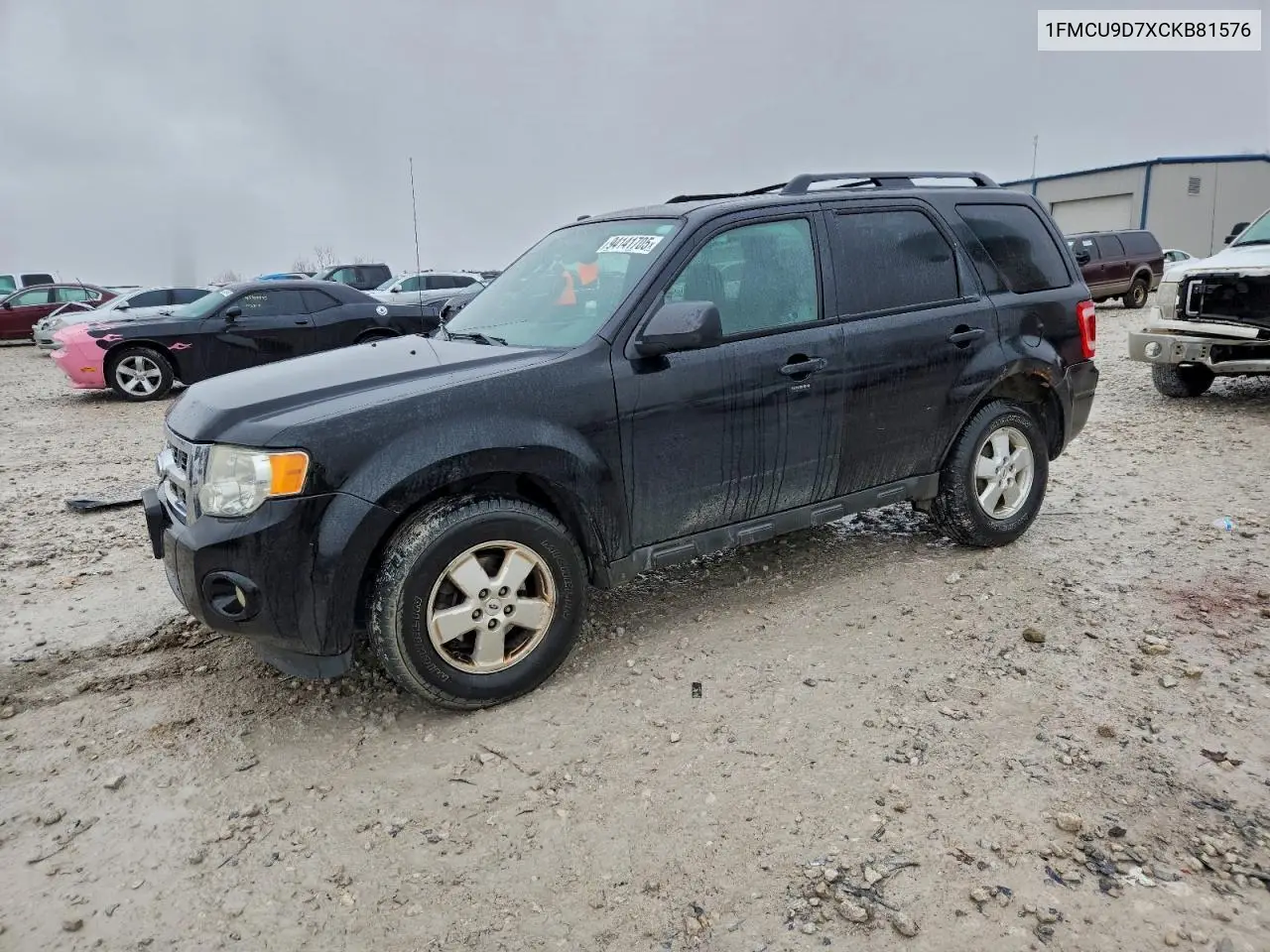 1FMCU9D7XCKB81576 2012 Ford Escape Xlt