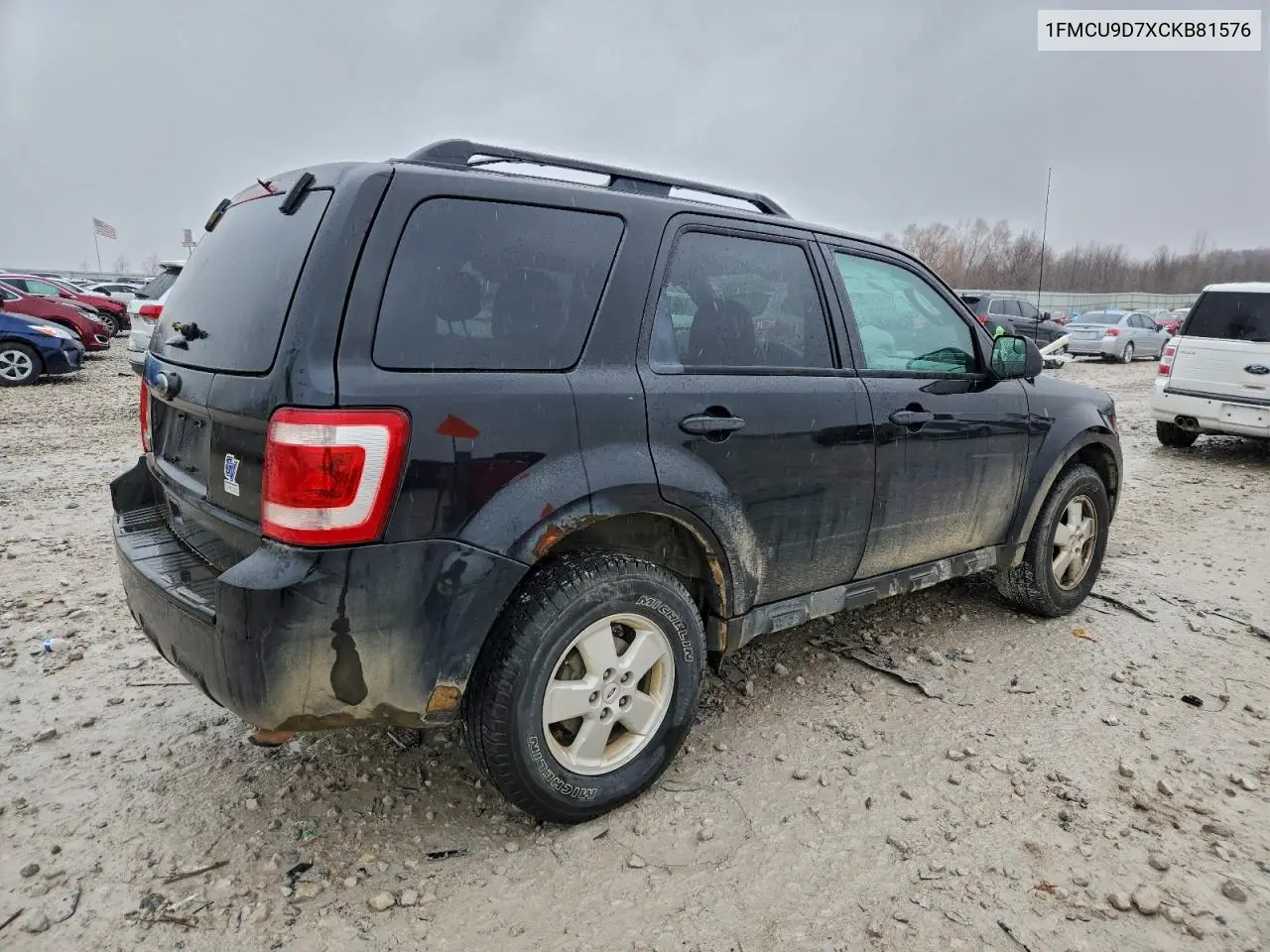 1FMCU9D7XCKB81576 2012 Ford Escape Xlt