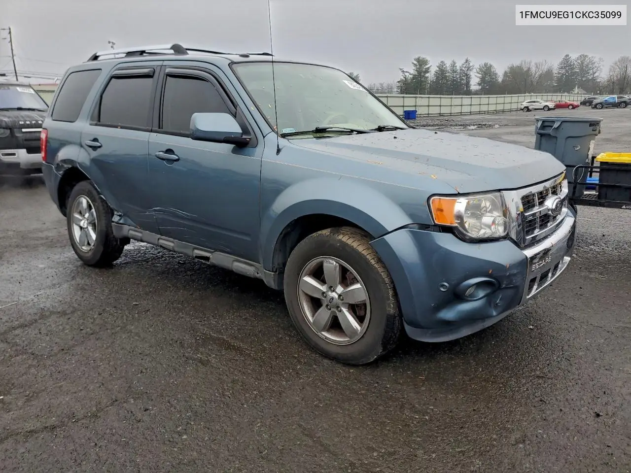 1FMCU9EG1CKC35099 2012 Ford Escape Limited