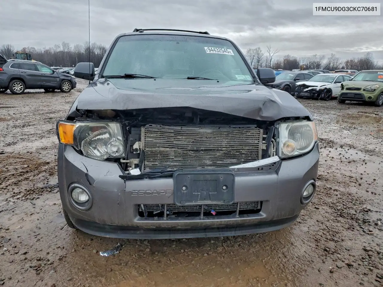 1FMCU9DG3CKC70681 2012 Ford Escape Xlt