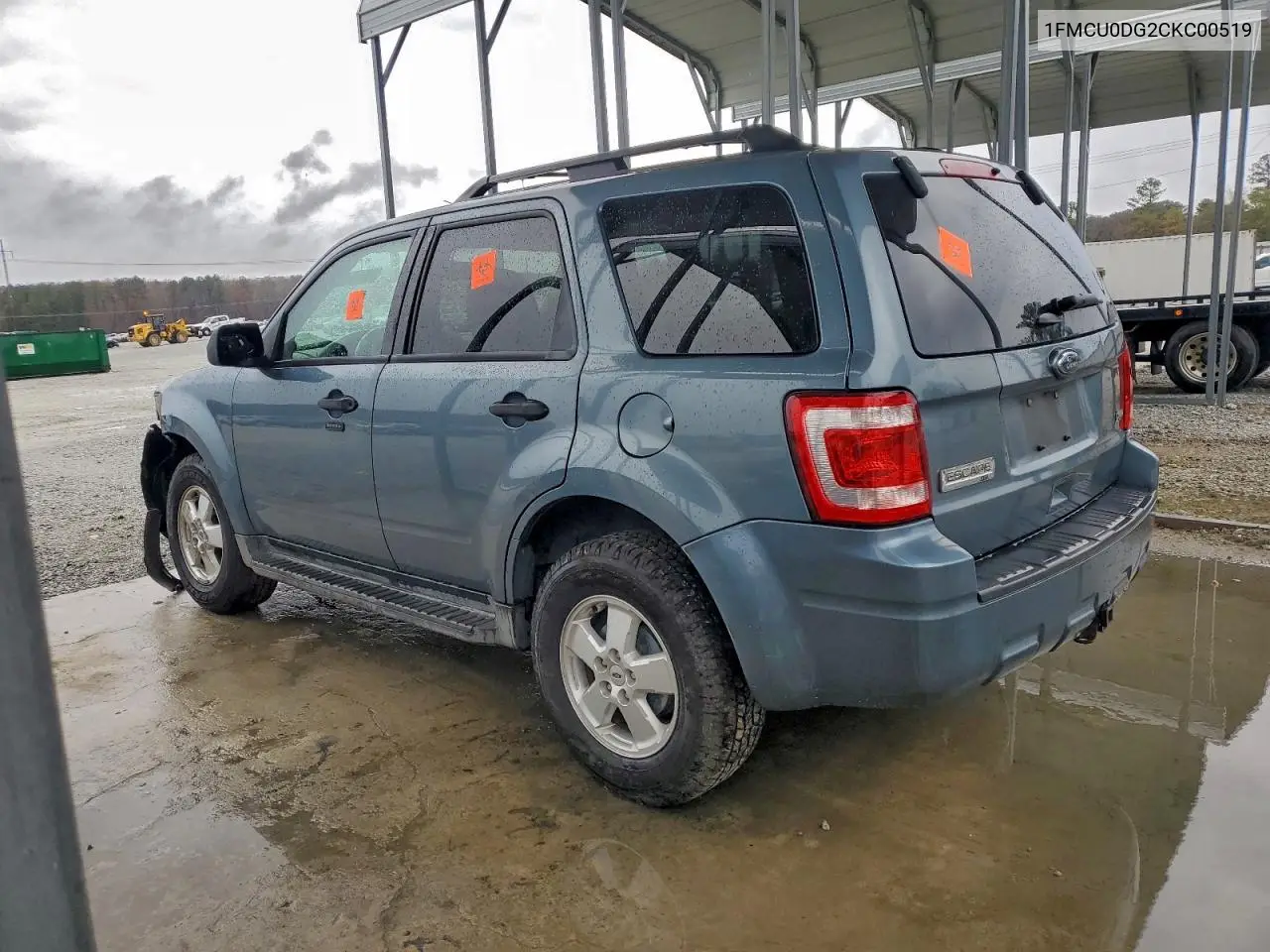 1FMCU0DG2CKC00519 2012 Ford Escape Xlt