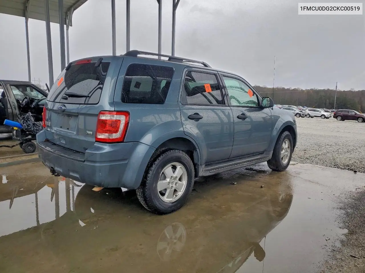 1FMCU0DG2CKC00519 2012 Ford Escape Xlt
