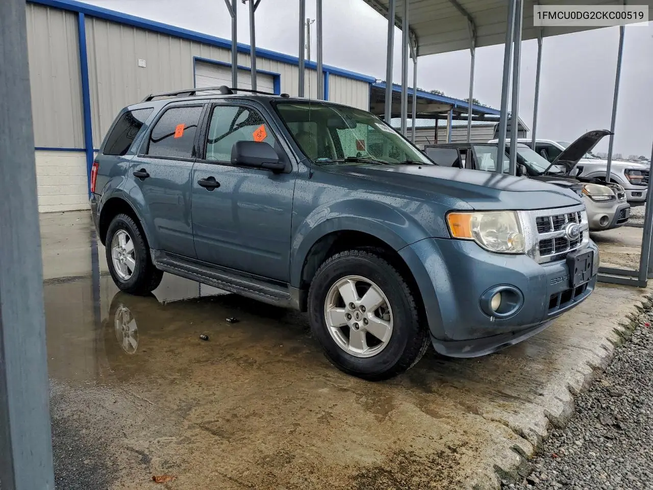 1FMCU0DG2CKC00519 2012 Ford Escape Xlt