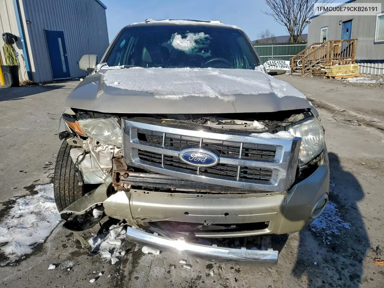 1FMCU0E79CKB26191 2012 Ford Escape Limited