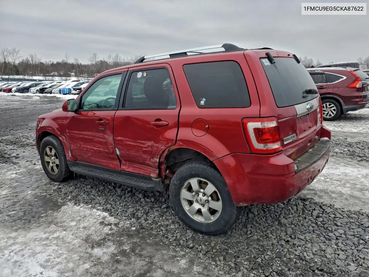 1FMCU9EG5CKA87622 2012 Ford Escape Limited