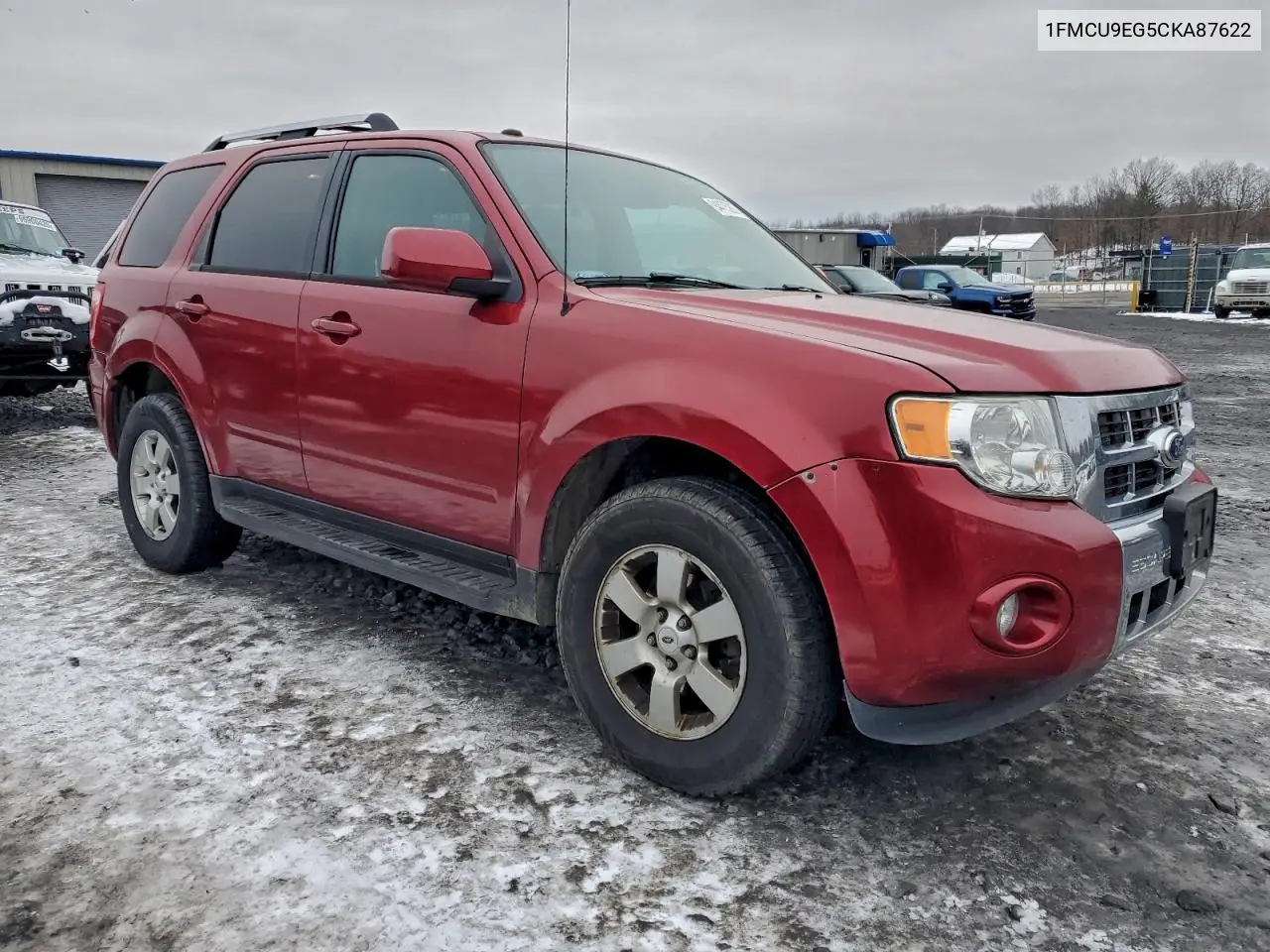 1FMCU9EG5CKA87622 2012 Ford Escape Limited
