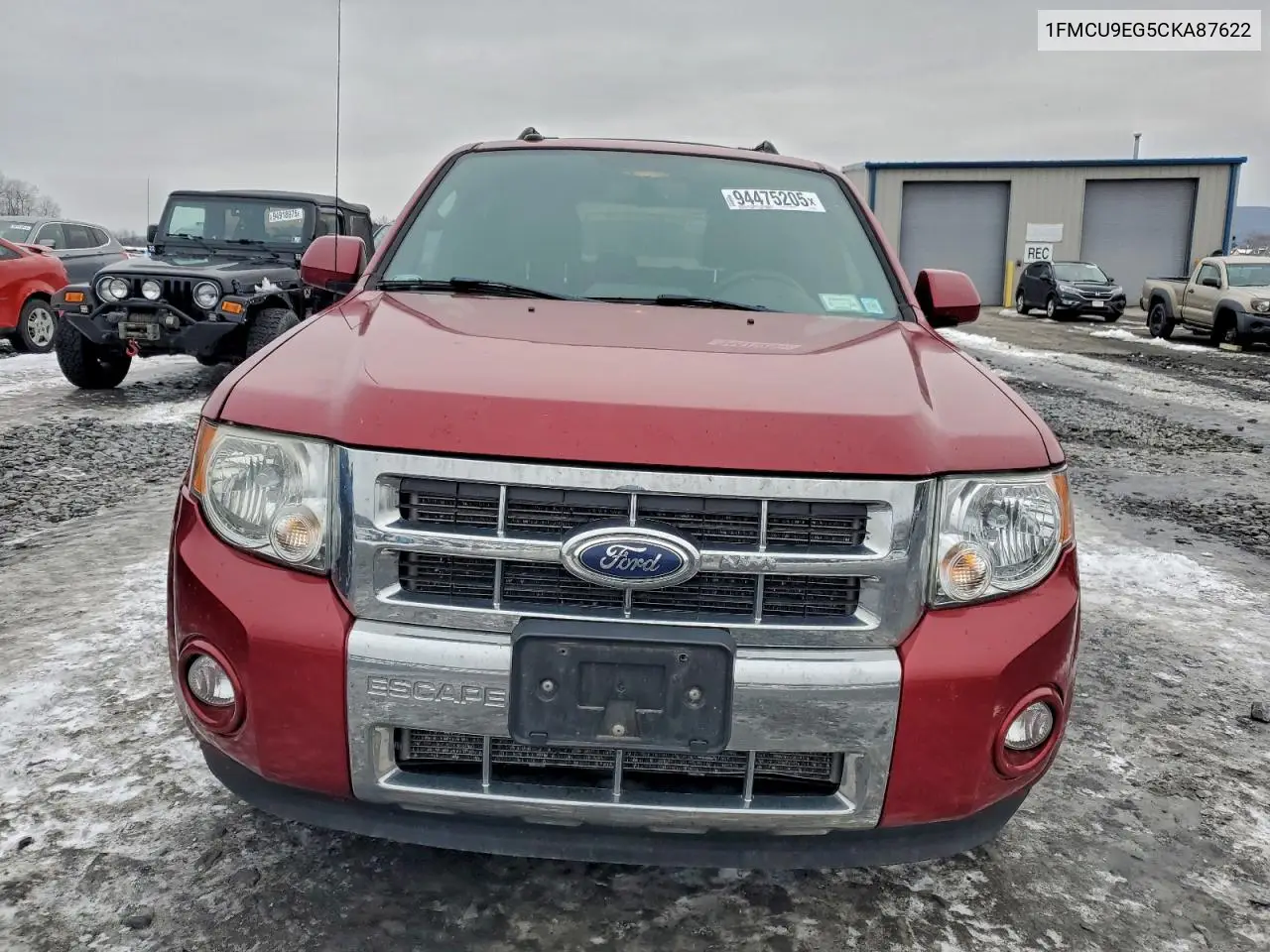1FMCU9EG5CKA87622 2012 Ford Escape Limited