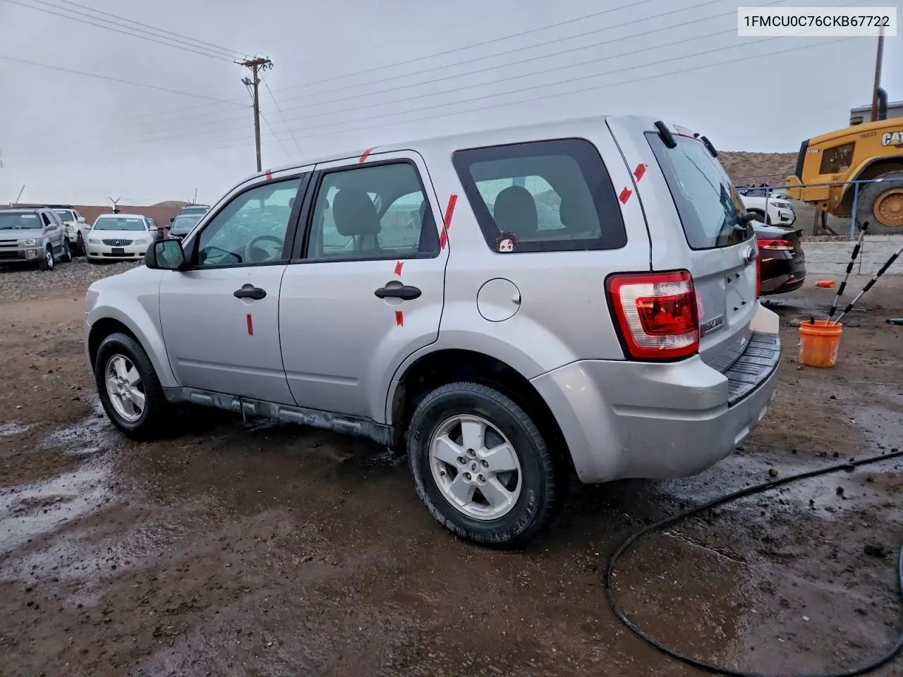 1FMCU0C76CKB67722 2012 Ford Escape Xls