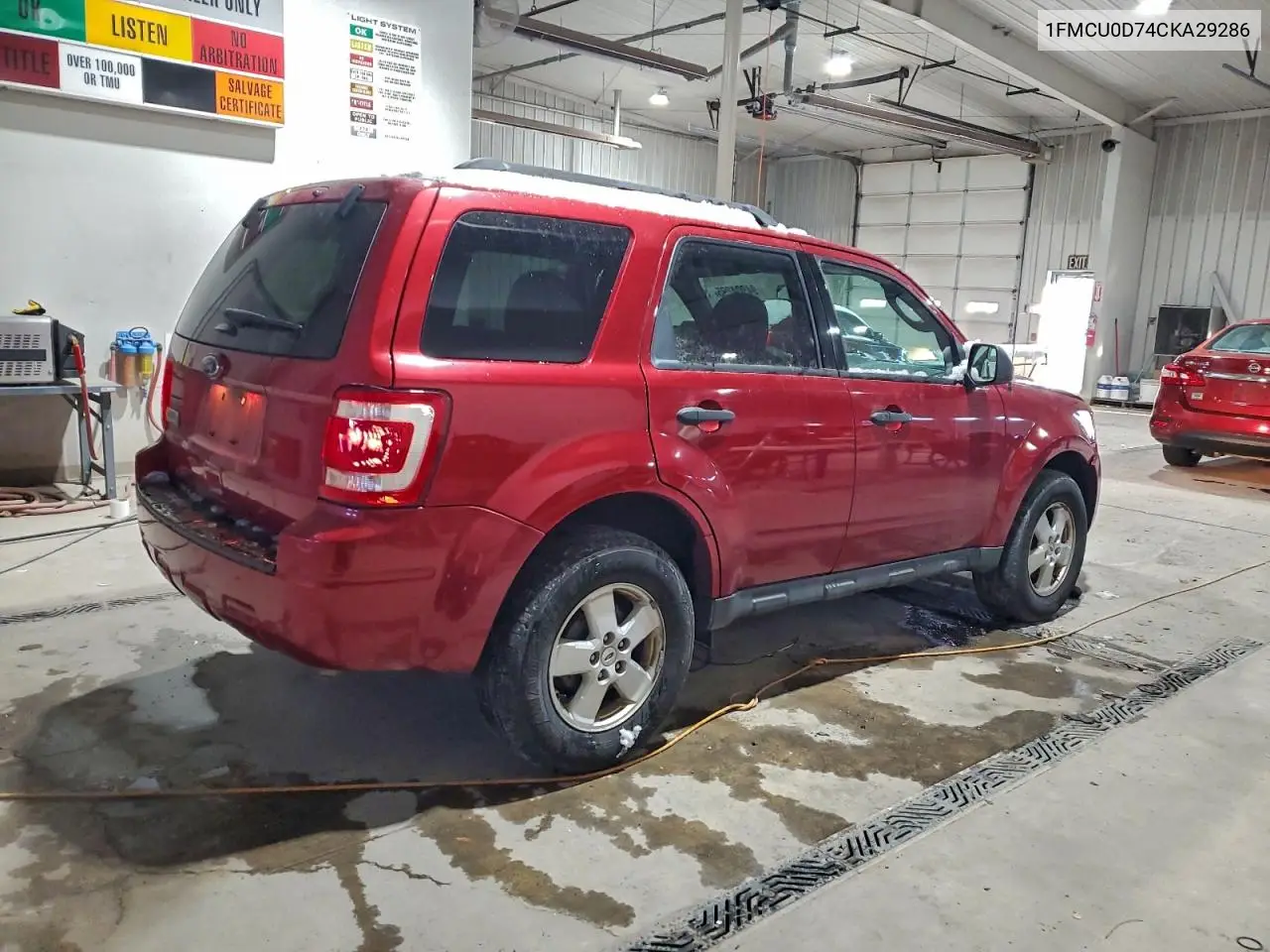 1FMCU0D74CKA29286 2012 Ford Escape Xlt
