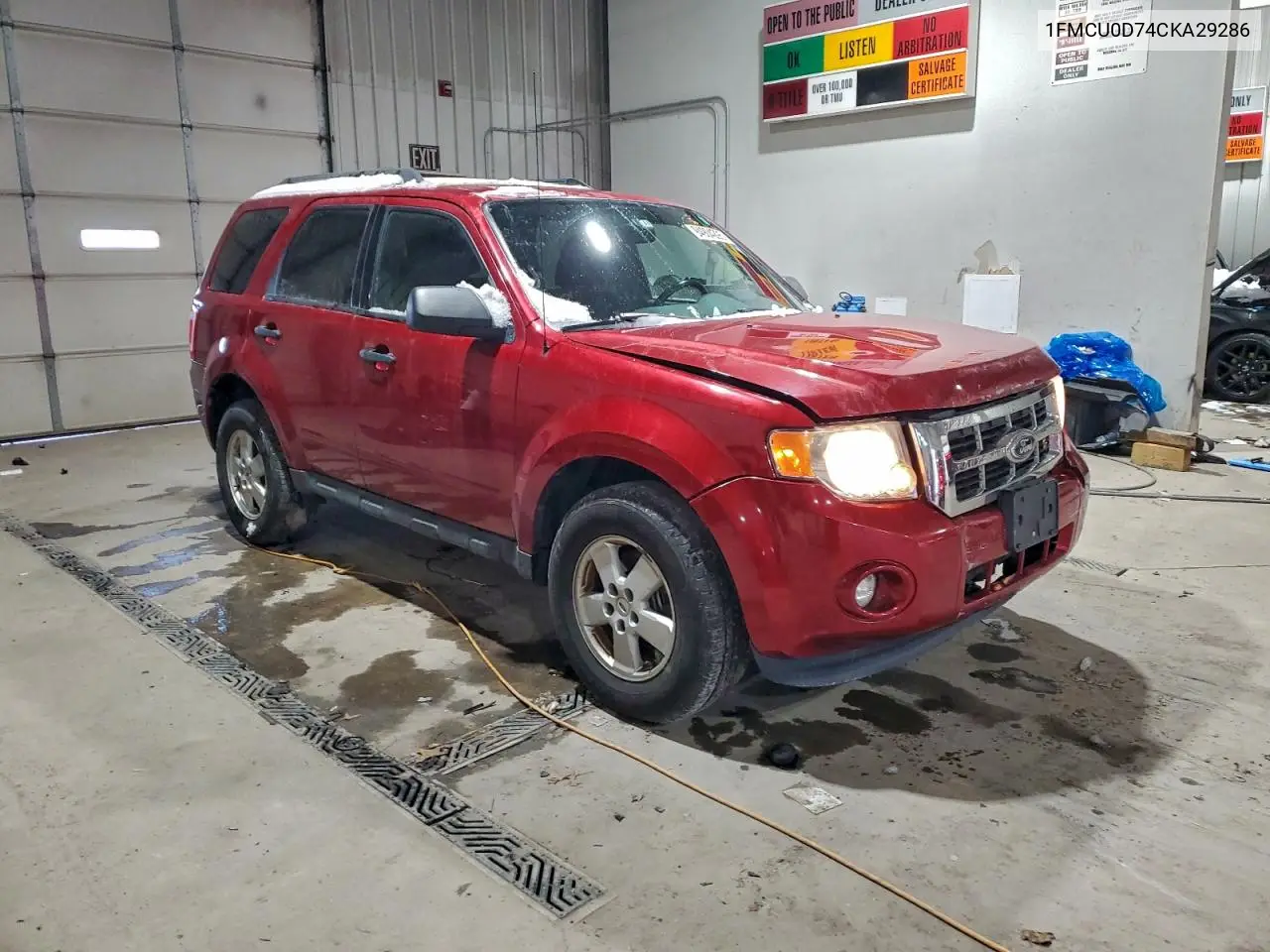 1FMCU0D74CKA29286 2012 Ford Escape Xlt