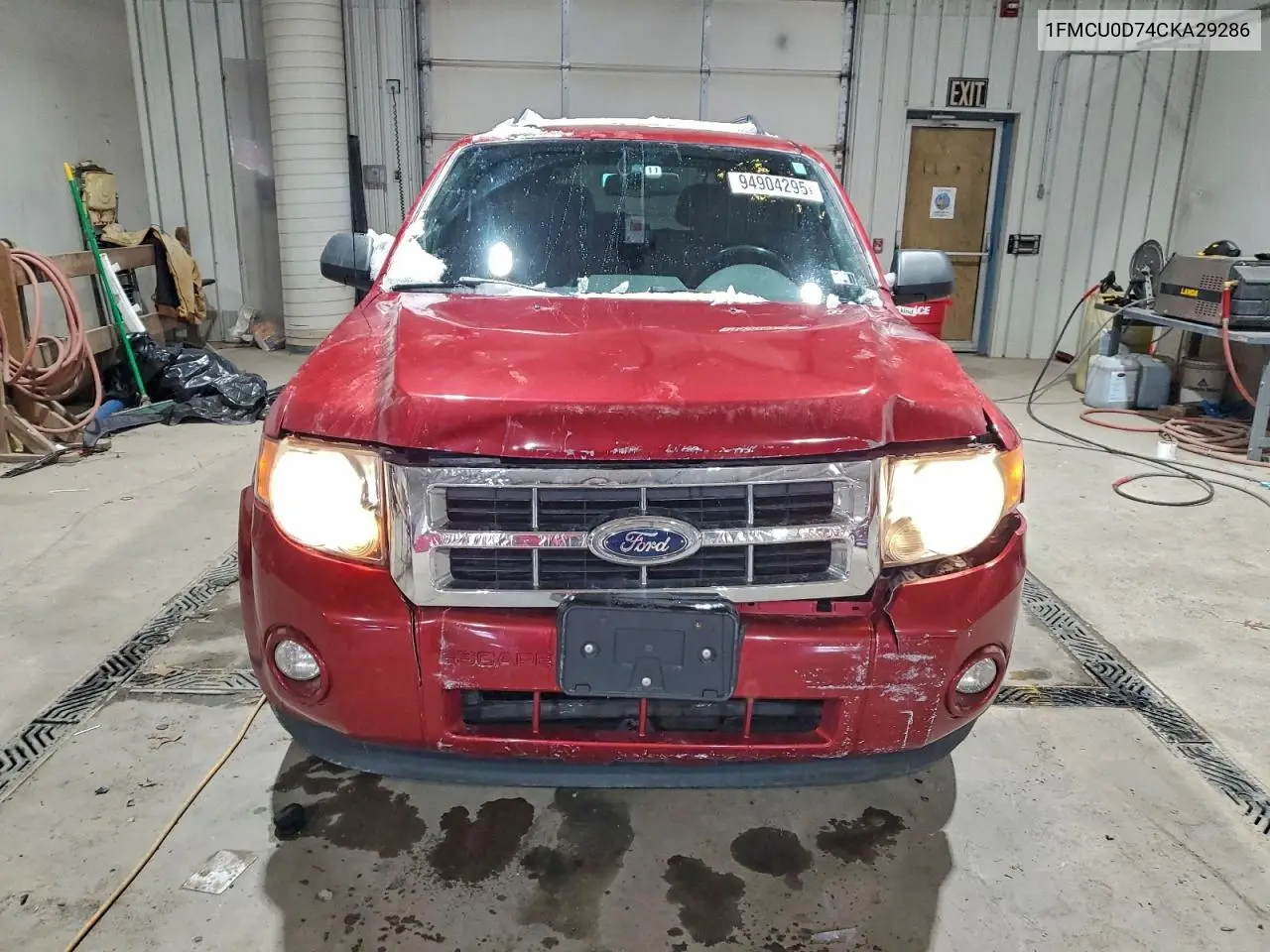 1FMCU0D74CKA29286 2012 Ford Escape Xlt