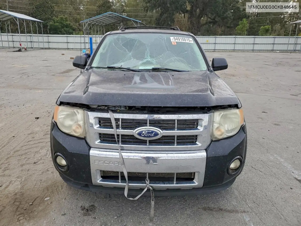 1FMCU0EG0CKB48645 2012 Ford Escape Limited