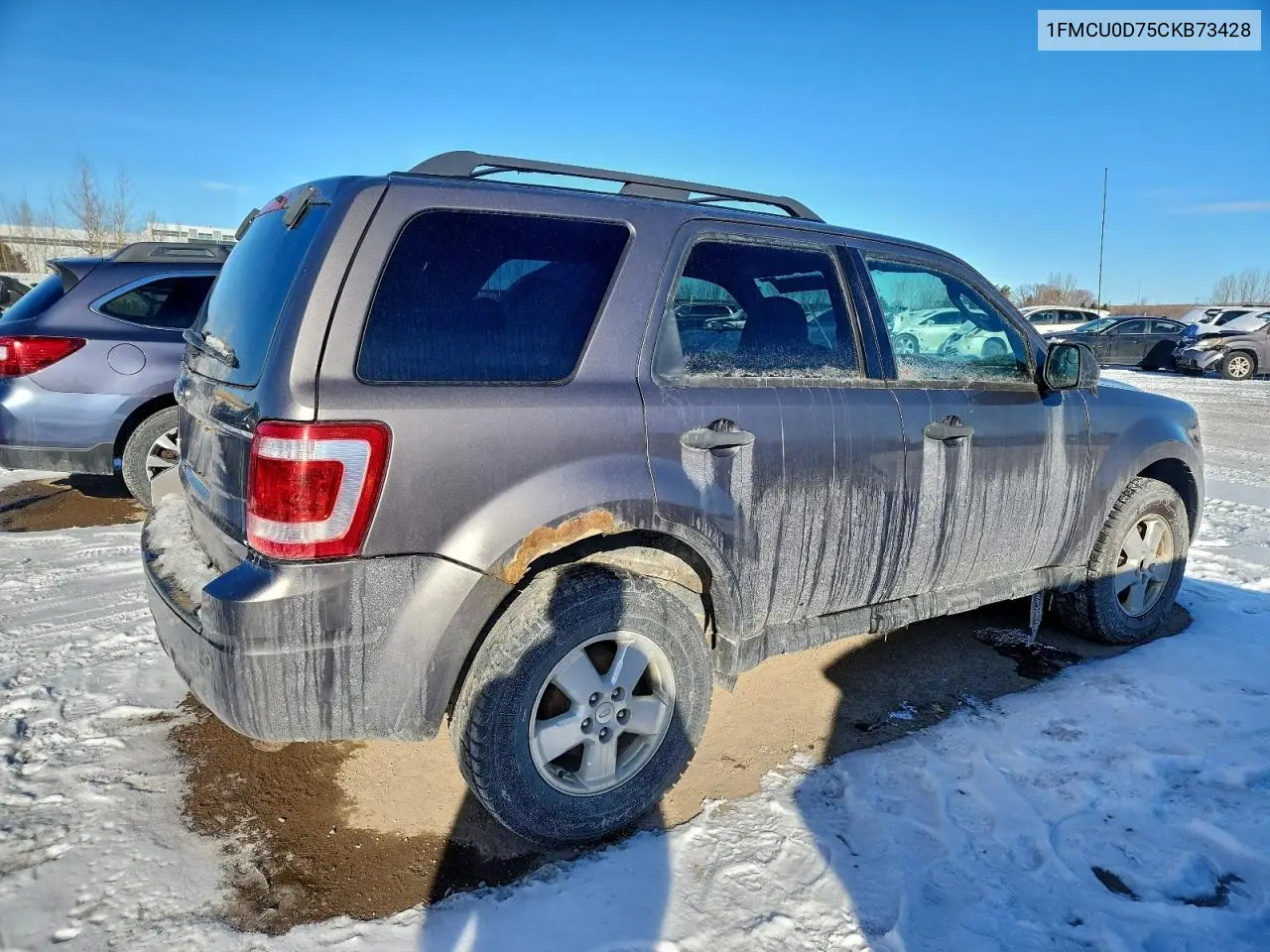 1FMCU0D75CKB73428 2012 Ford Escape Xlt