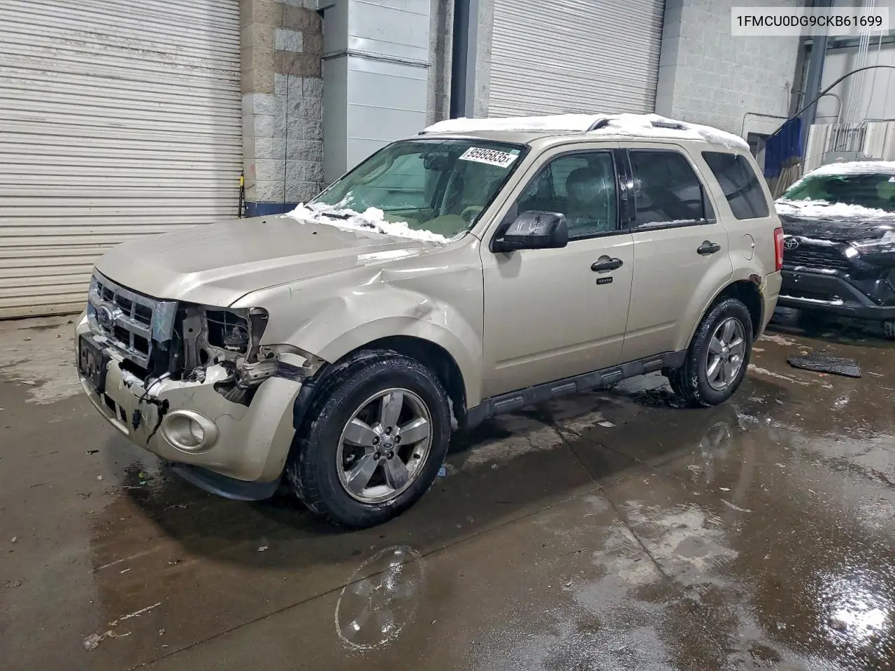1FMCU0DG9CKB61699 2012 Ford Escape Xlt
