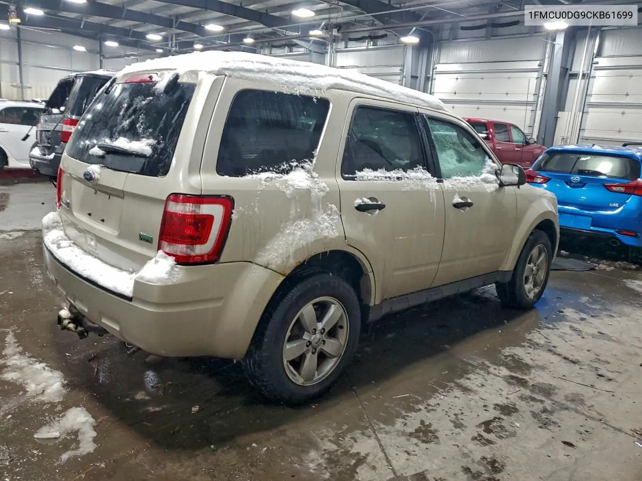 1FMCU0DG9CKB61699 2012 Ford Escape Xlt