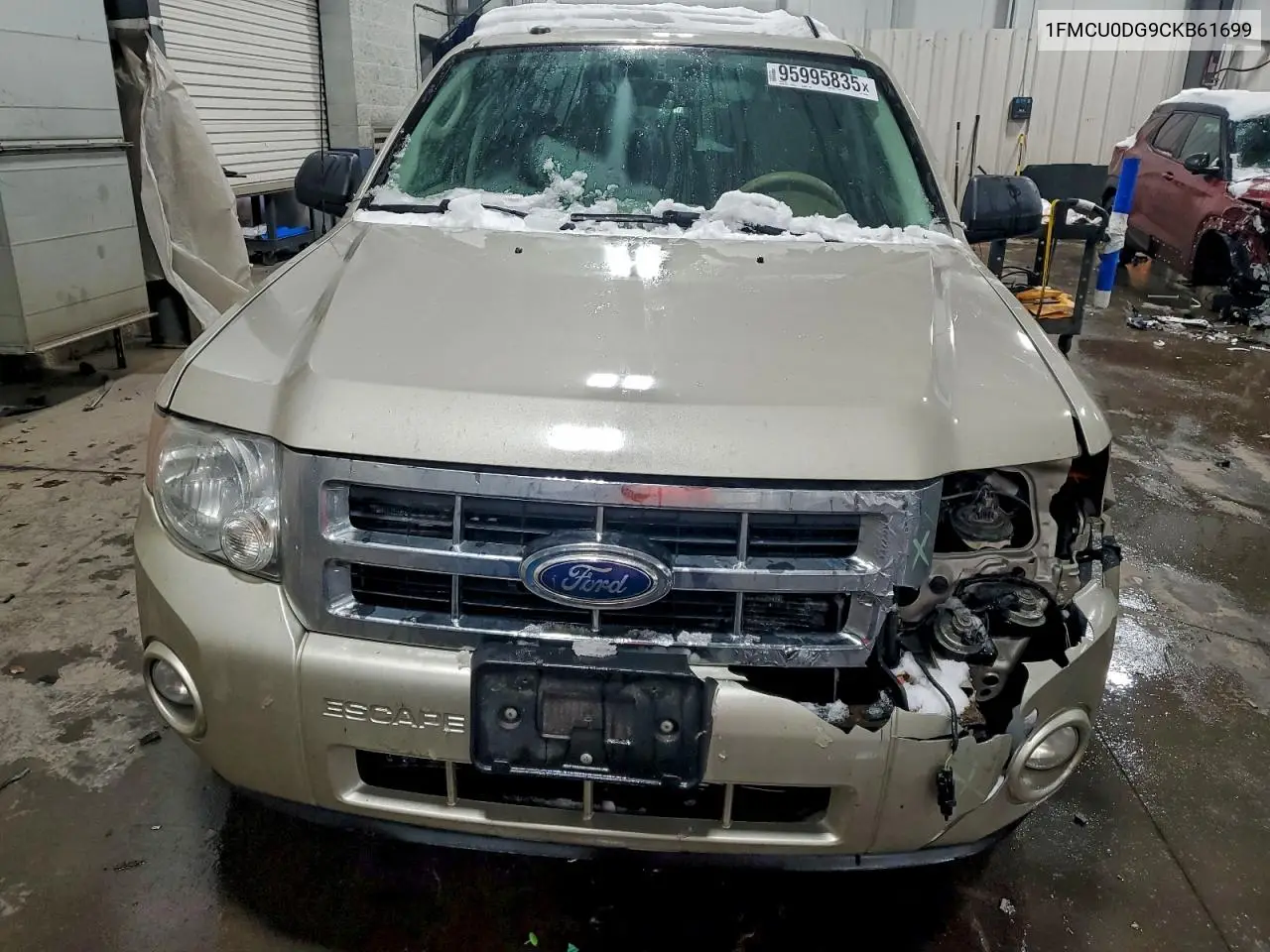 1FMCU0DG9CKB61699 2012 Ford Escape Xlt