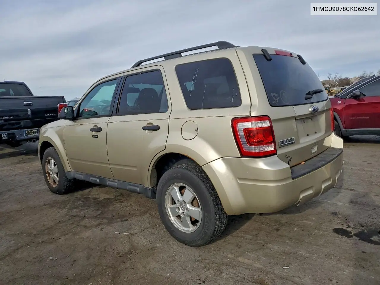 1FMCU9D78CKC62642 2012 Ford Escape Xlt
