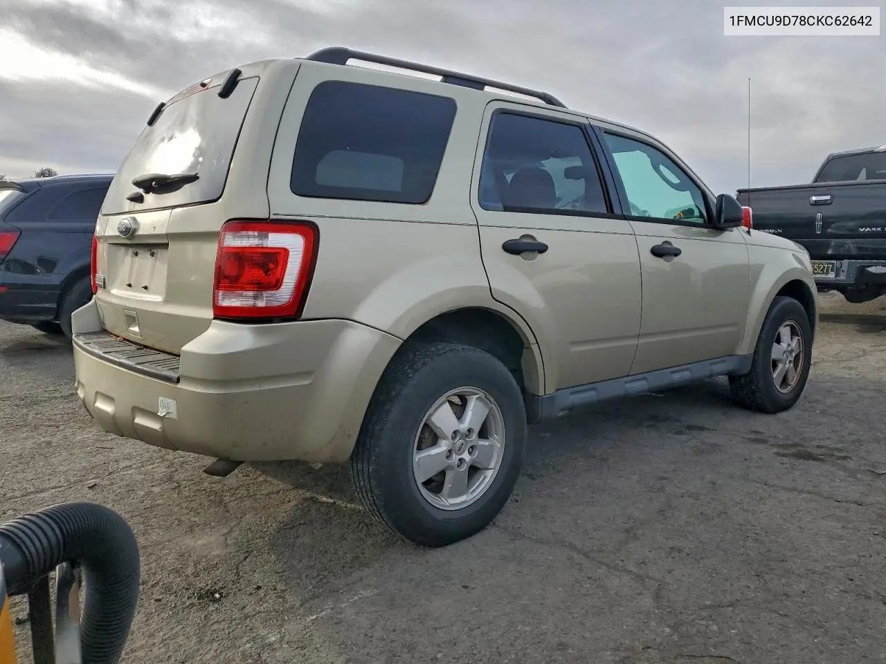 1FMCU9D78CKC62642 2012 Ford Escape Xlt