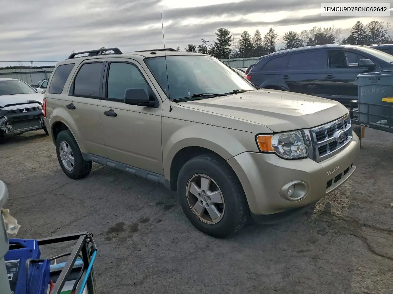 1FMCU9D78CKC62642 2012 Ford Escape Xlt