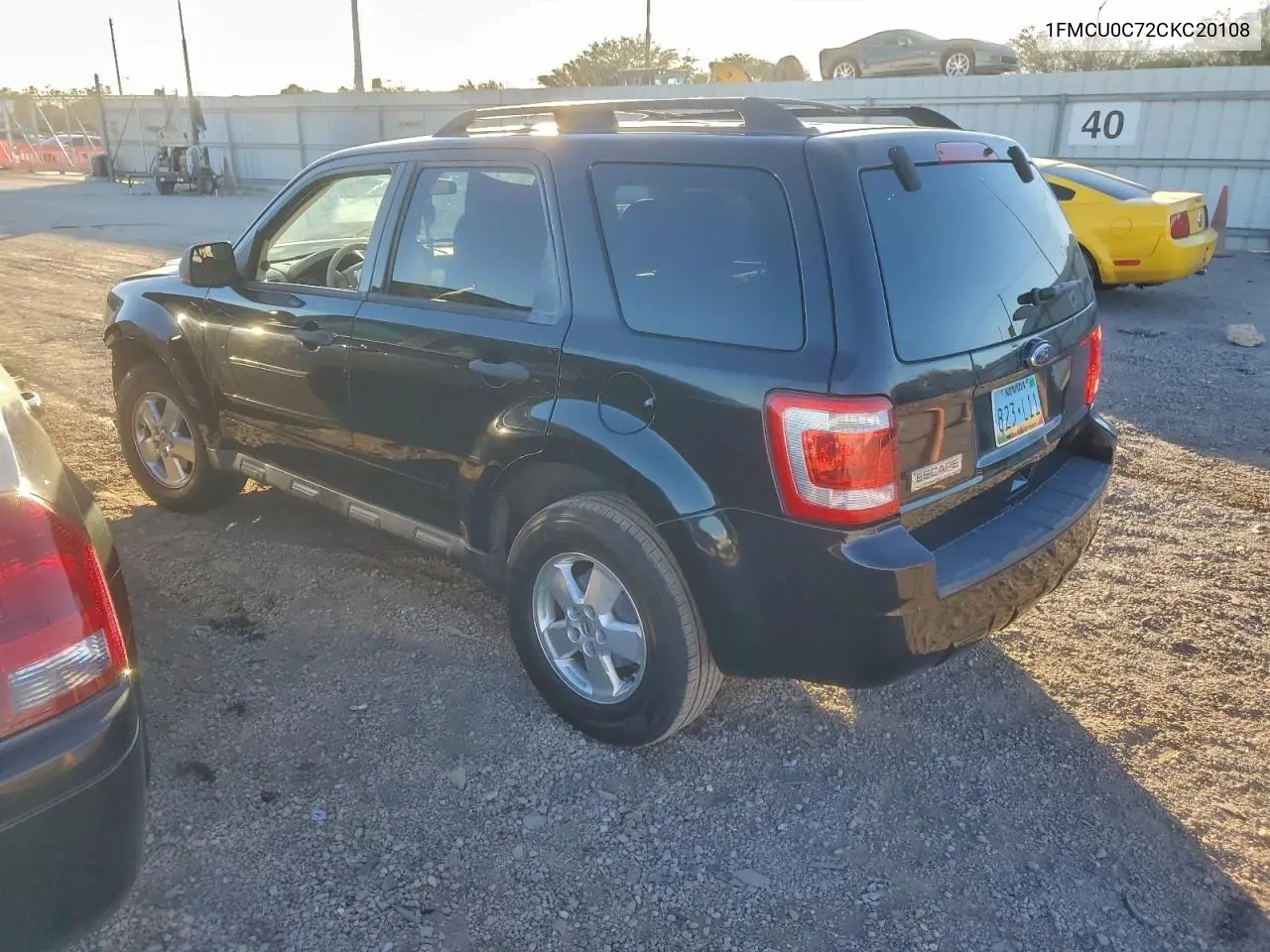 1FMCU0C72CKC20108 2012 Ford Escape Xls