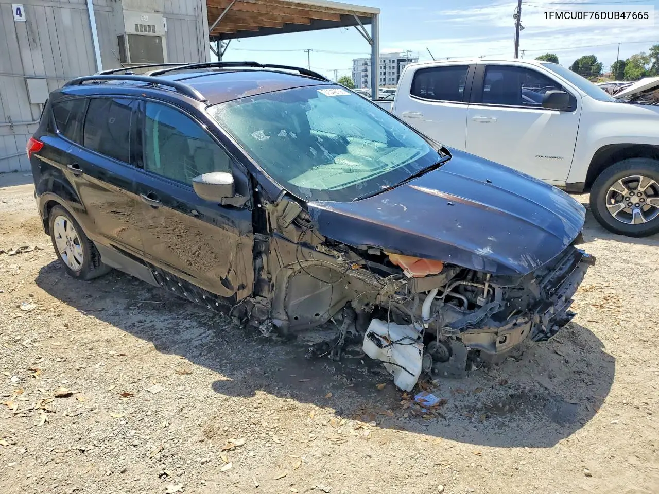 1FMCU0F76DUB47665 2013 Ford Escape S