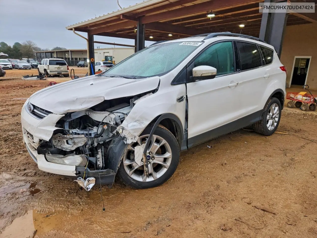 1FMCU9HX7DUD47424 2013 Ford Escape Sel