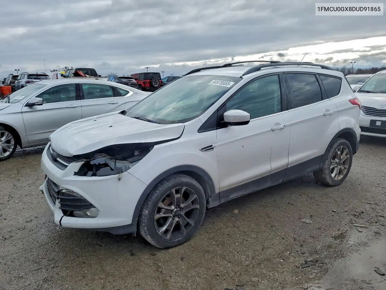 1FMCU0GX8DUD91865 2013 Ford Escape Se