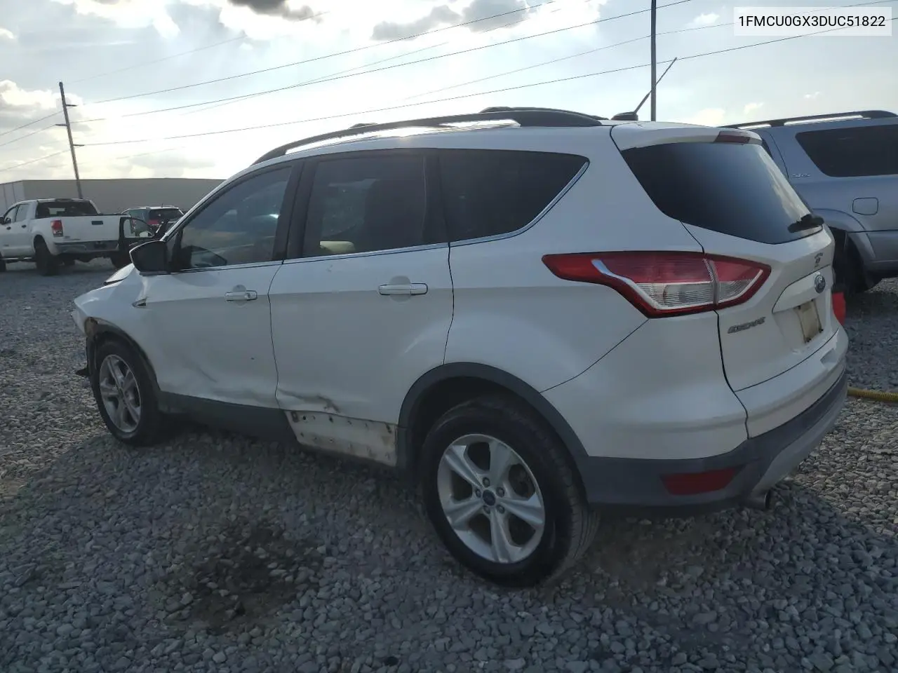 1FMCU0GX3DUC51822 2013 Ford Escape Se