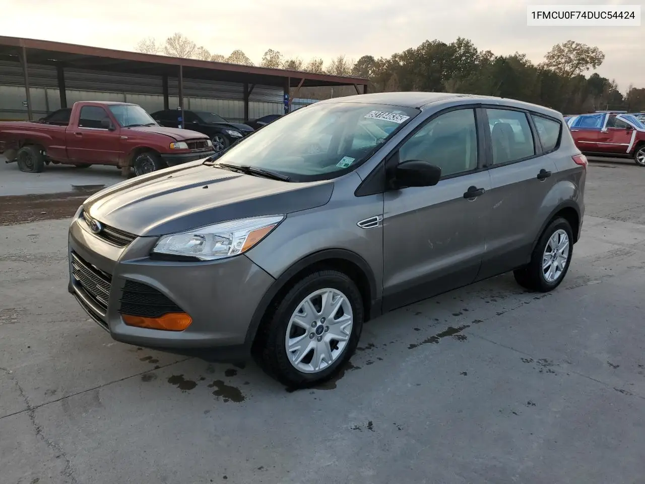 1FMCU0F74DUC54424 2013 Ford Escape S