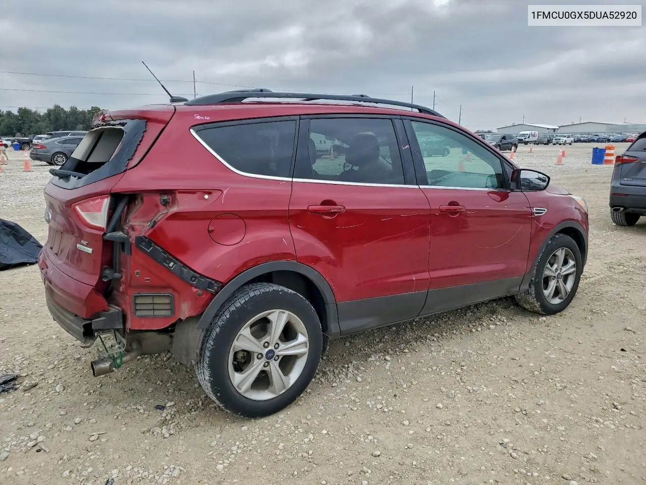 1FMCU0GX5DUA52920 2013 Ford Escape Se