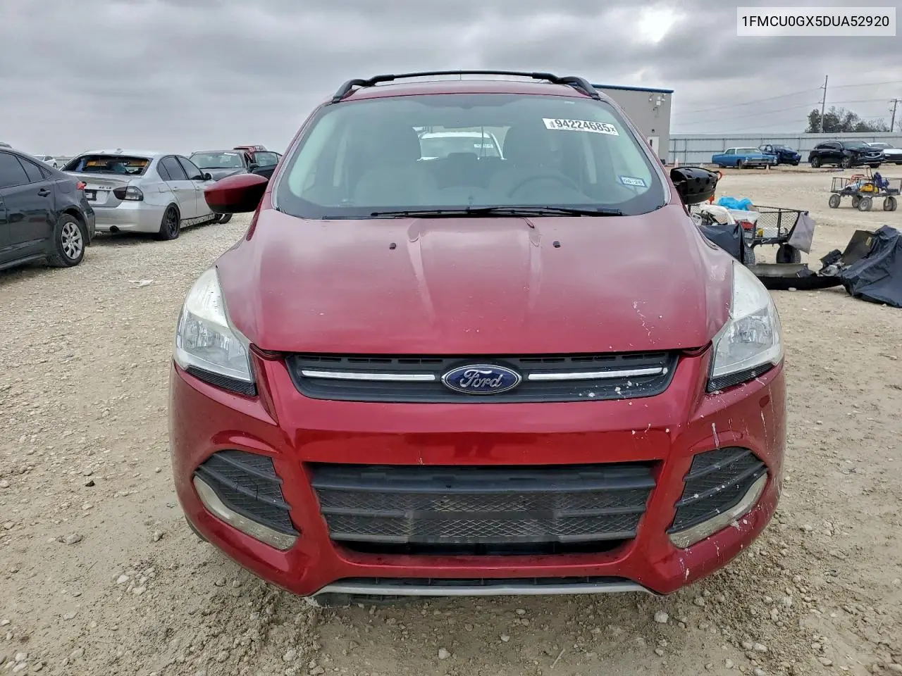 1FMCU0GX5DUA52920 2013 Ford Escape Se