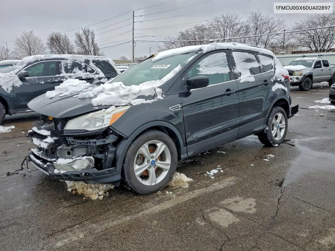 1FMCU0GX6DUA02897 2013 Ford Escape Se