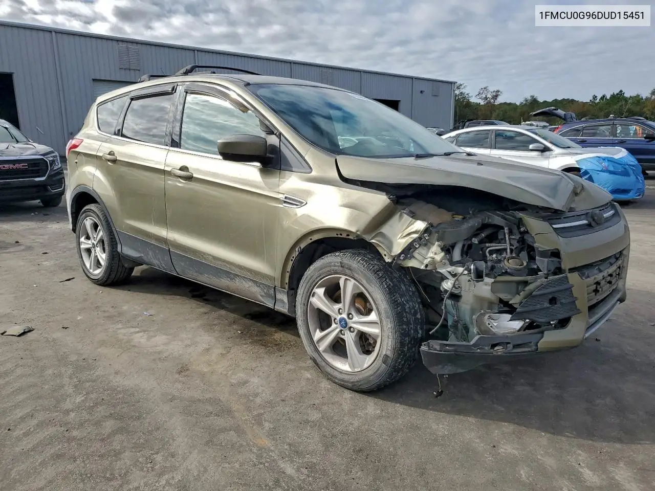 1FMCU0G96DUD15451 2013 Ford Escape Se