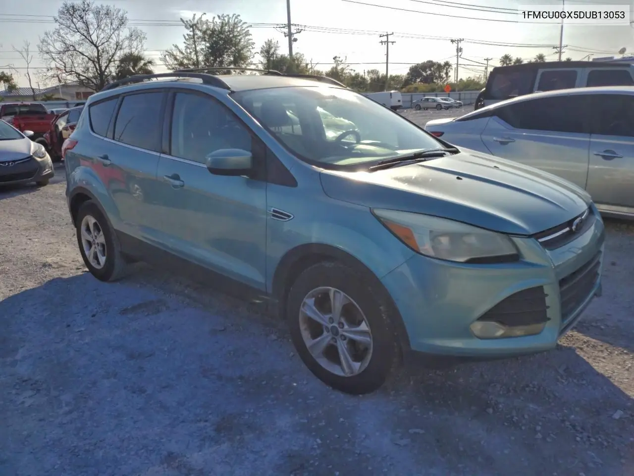 1FMCU0GX5DUB13053 2013 Ford Escape Se