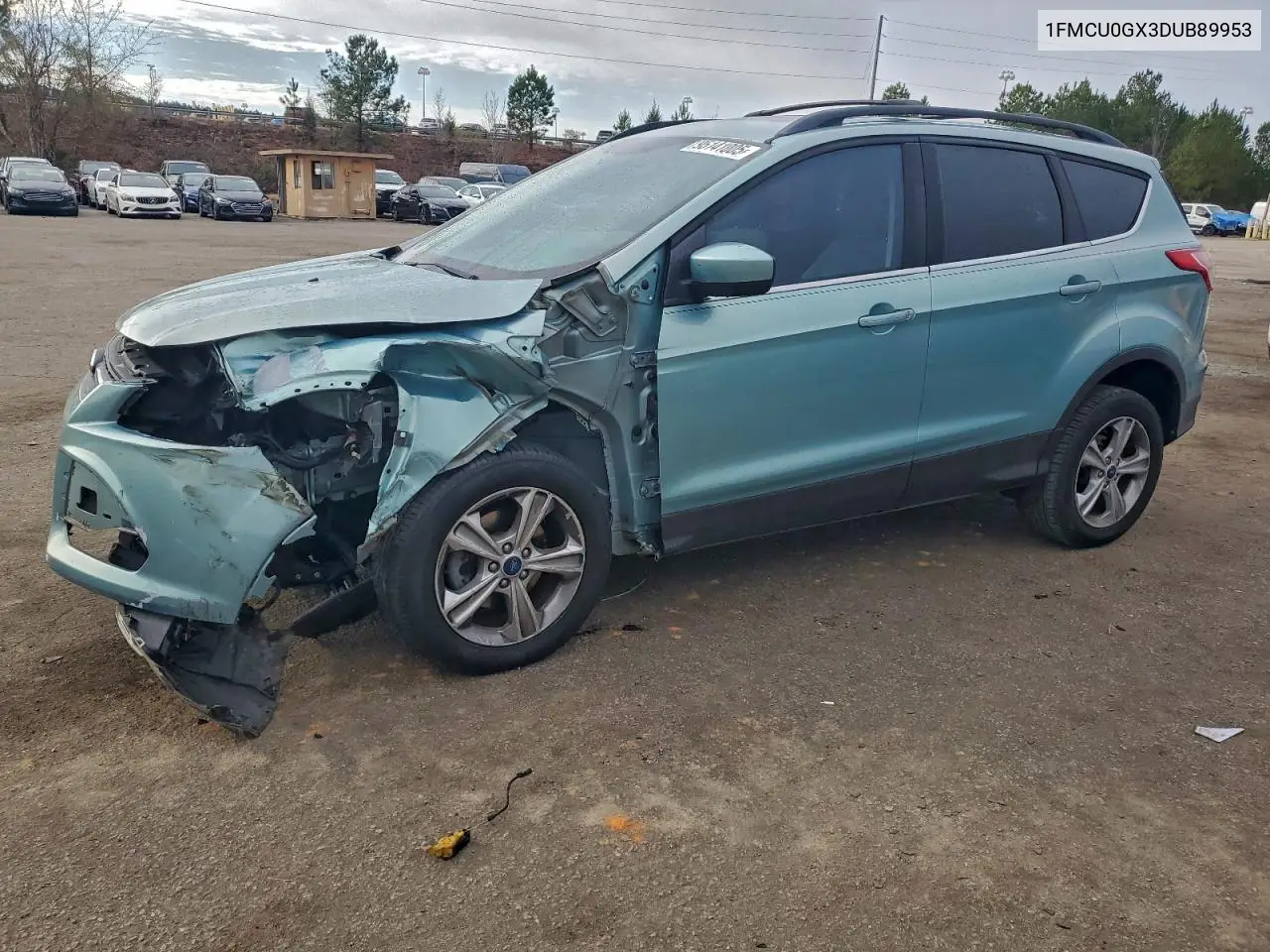 1FMCU0GX3DUB89953 2013 Ford Escape Se