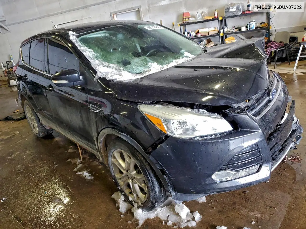 1FMCU0H96DUA87322 2013 Ford Escape Sel
