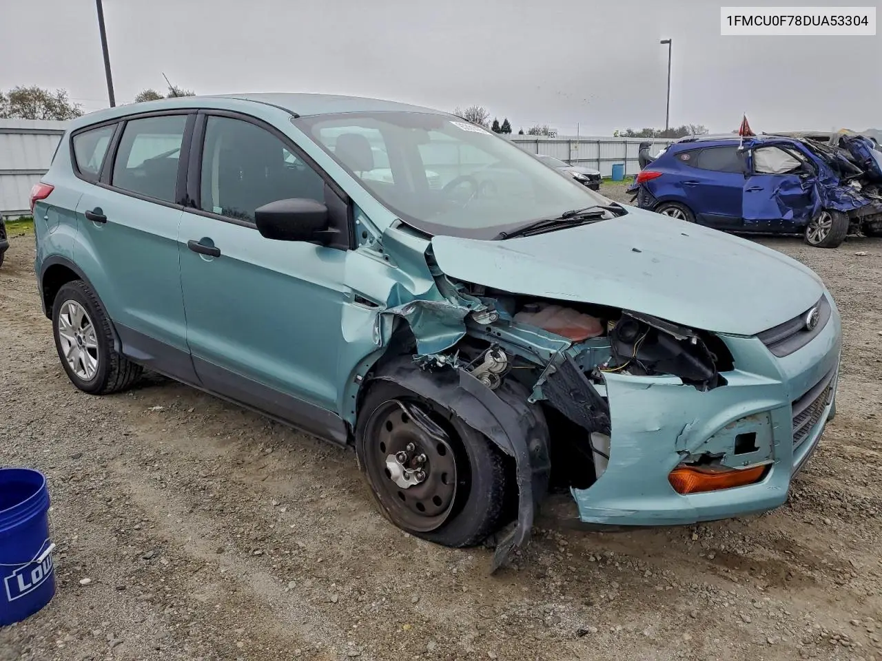 1FMCU0F78DUA53304 2013 Ford Escape S