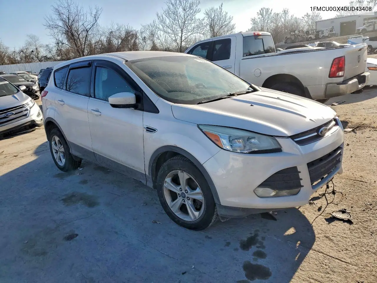1FMCU0GX4DUD43408 2013 Ford Escape Se