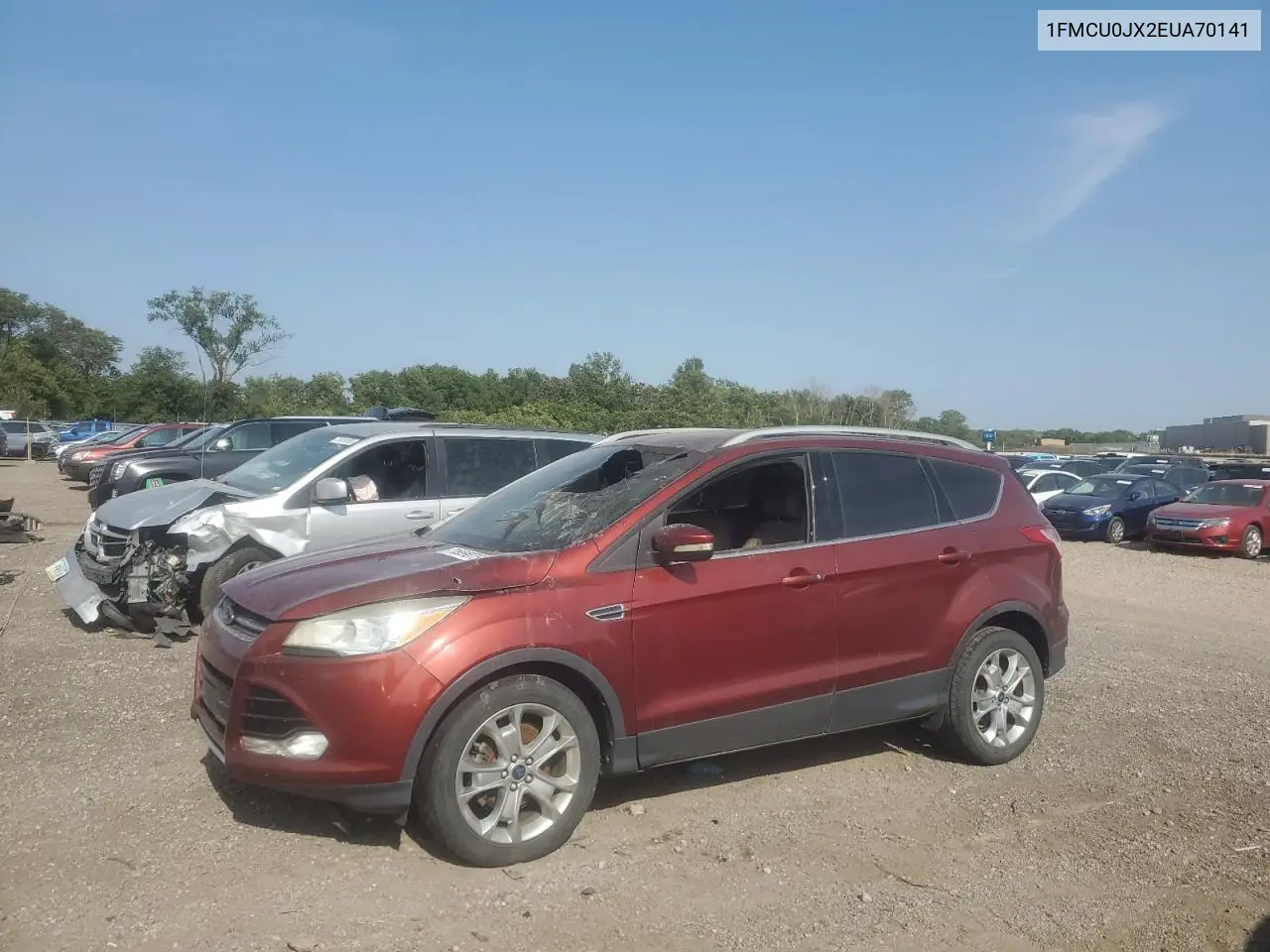 1FMCU0JX2EUA70141 2014 Ford Escape Titanium