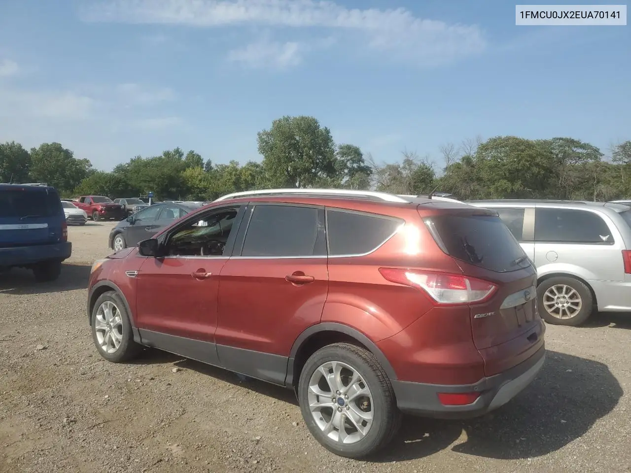 1FMCU0JX2EUA70141 2014 Ford Escape Titanium