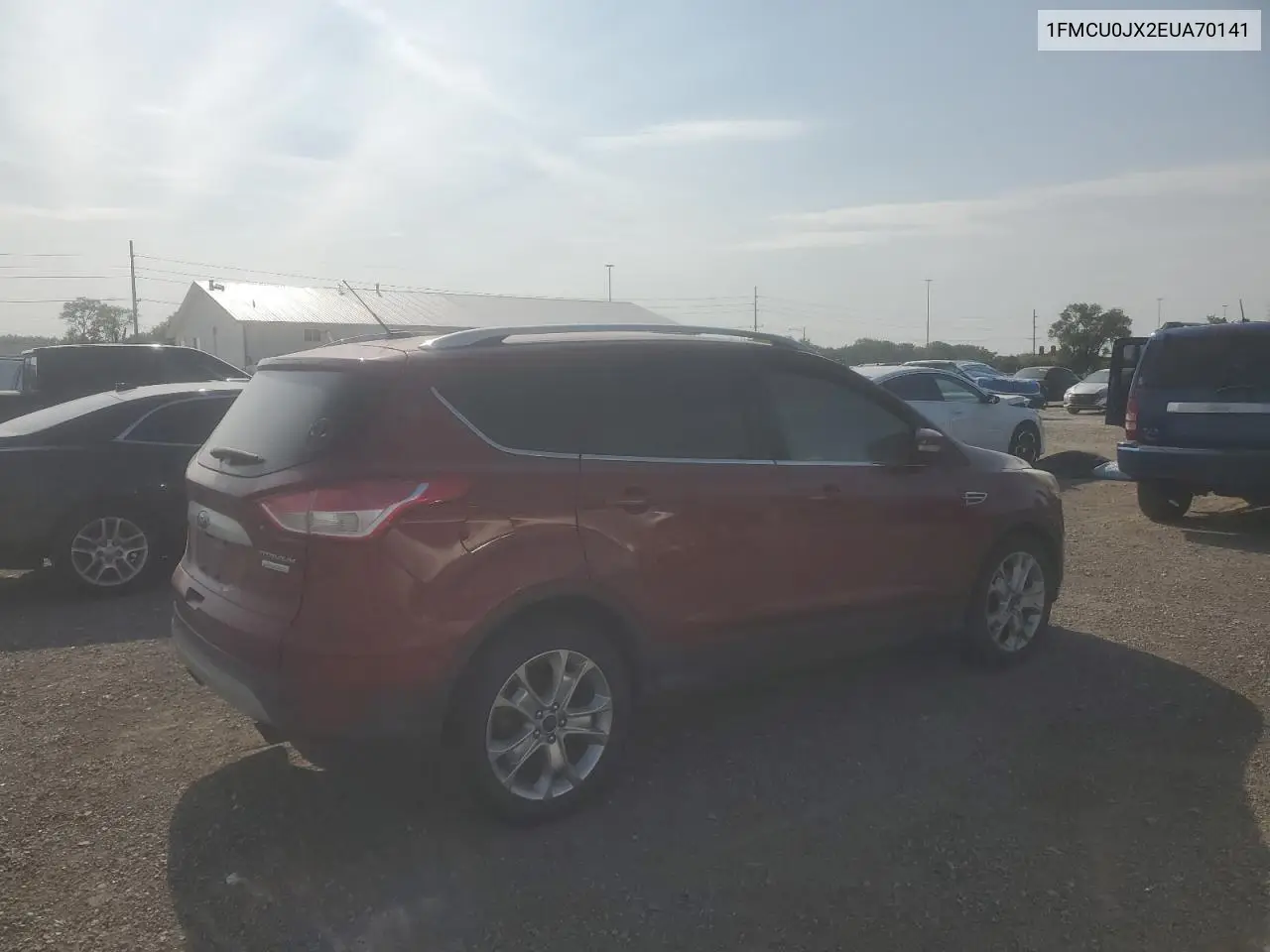 1FMCU0JX2EUA70141 2014 Ford Escape Titanium